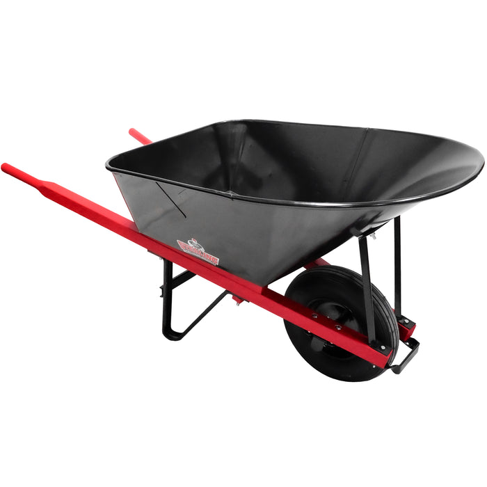 Sterling 7 Cubic Foot Steel Wheelbarrow