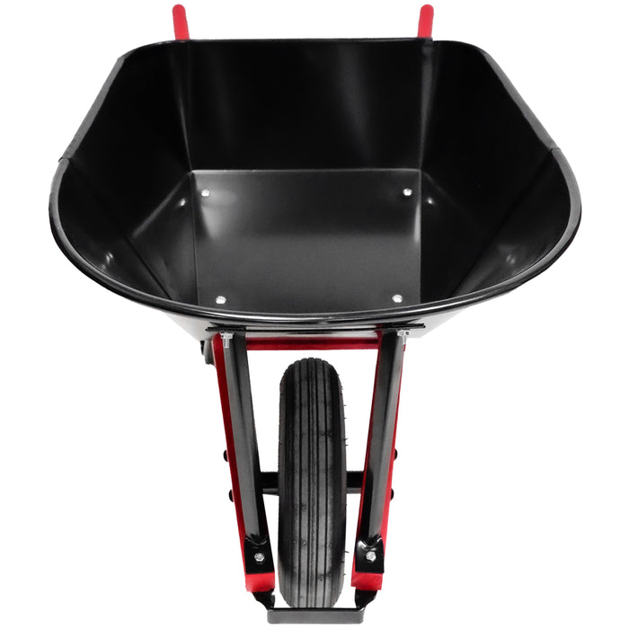 Sterling 7 Cubic Foot Steel Wheelbarrow