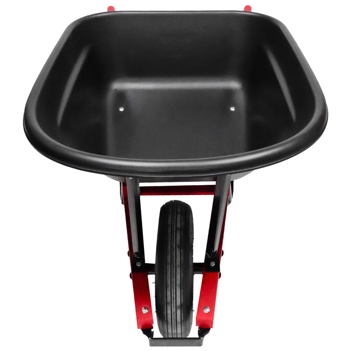 Sterling 6 Cubic Foot Poly Wheelbarrow